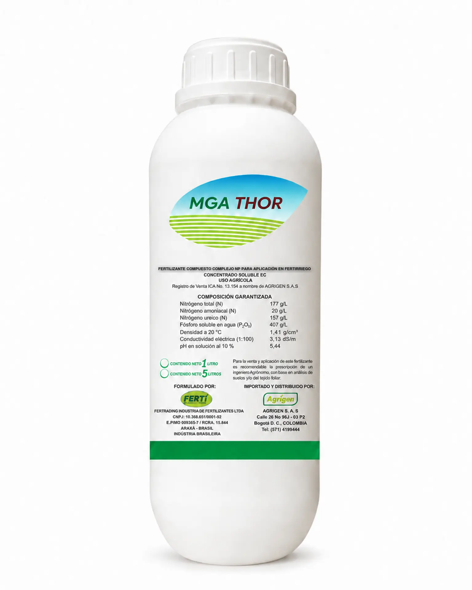 Envase de MGA Thor