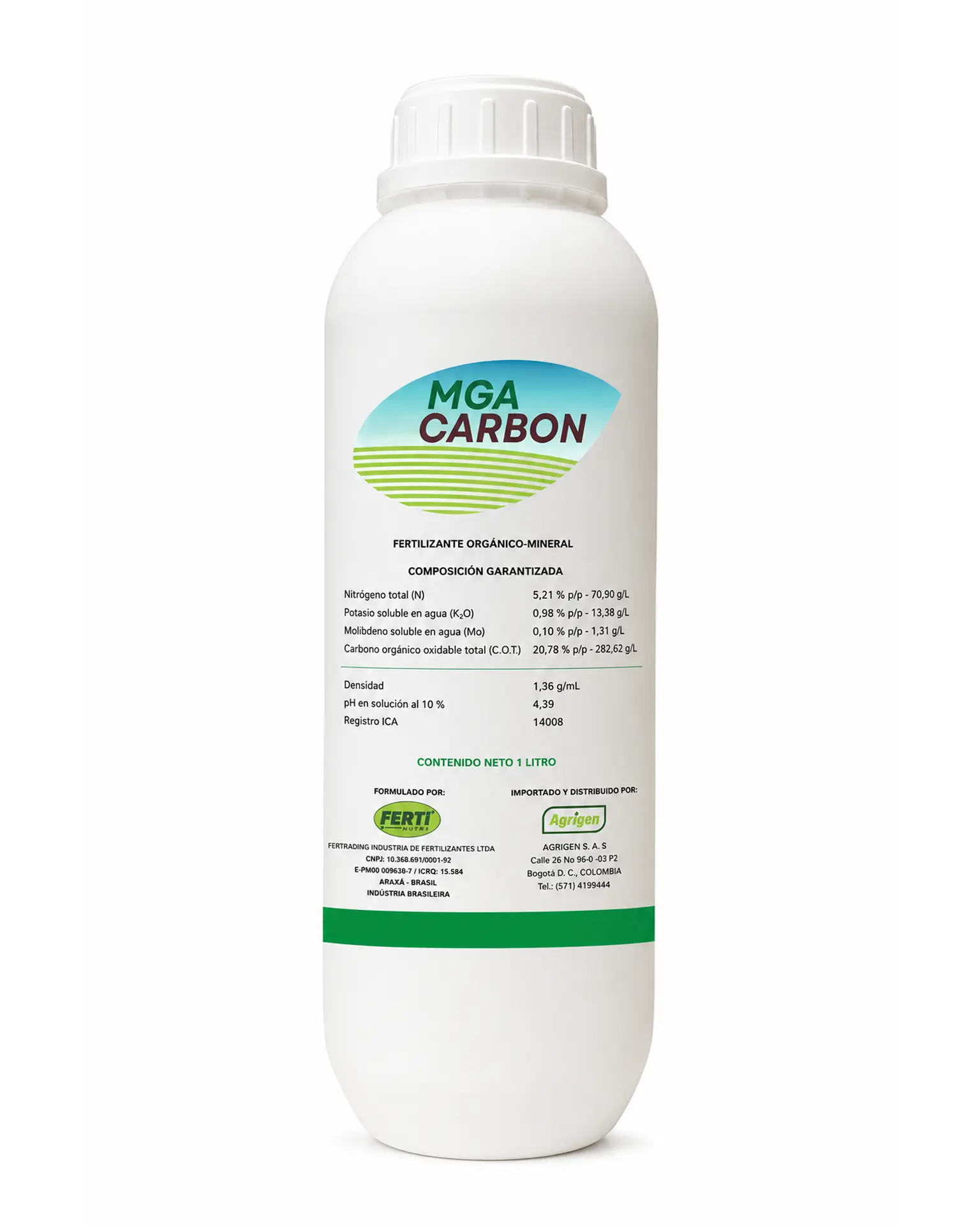 Envase de MGA Carbon